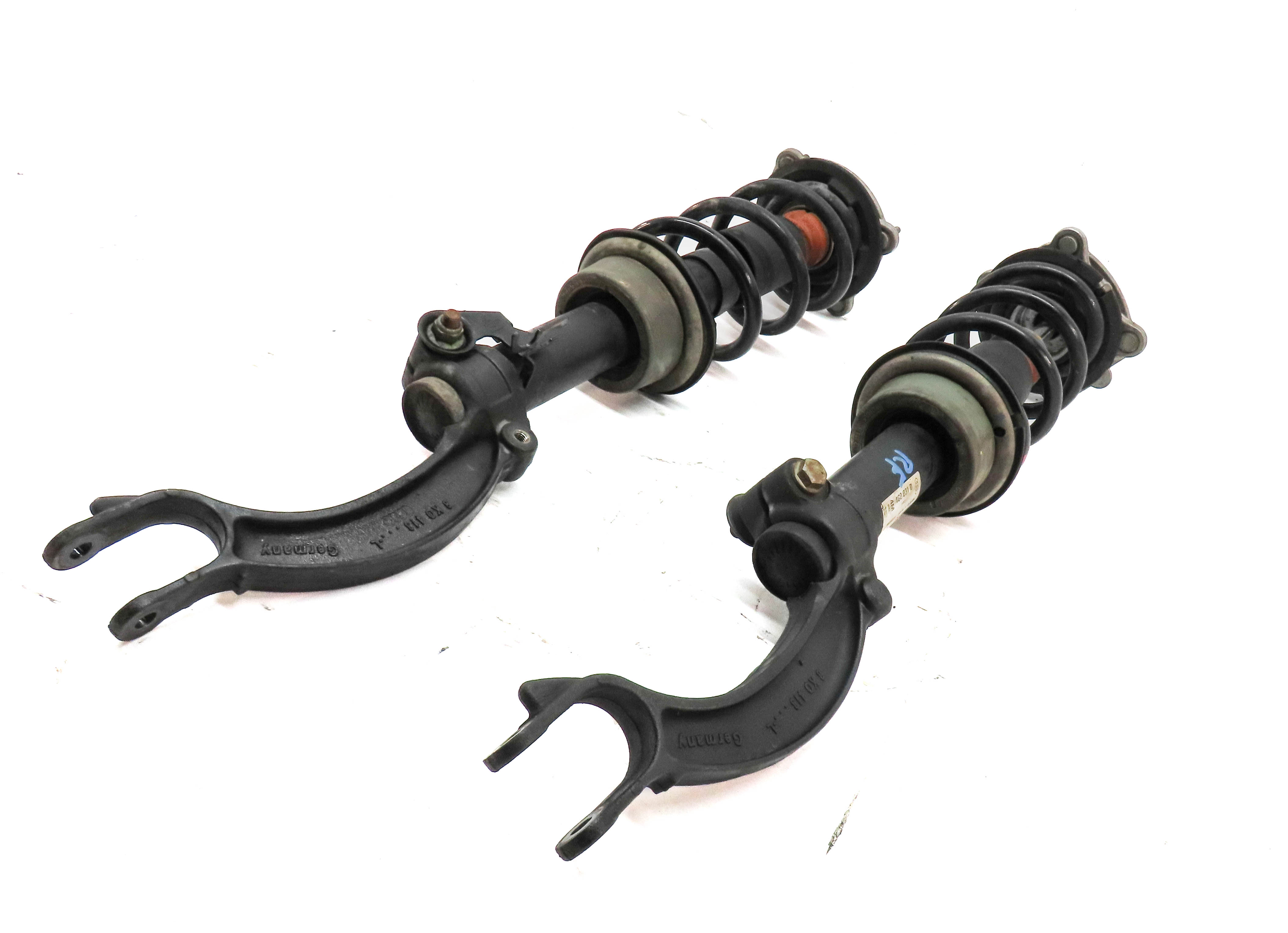 12-17 AUDI A6 A7 (C7 4G8) FRONT LEFT & RIGHT STANDARD SUSPENSION SHOCK STRUT SET — exact item pictured